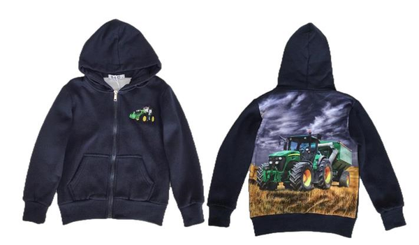 S&C vest  trekker John Deere zwart