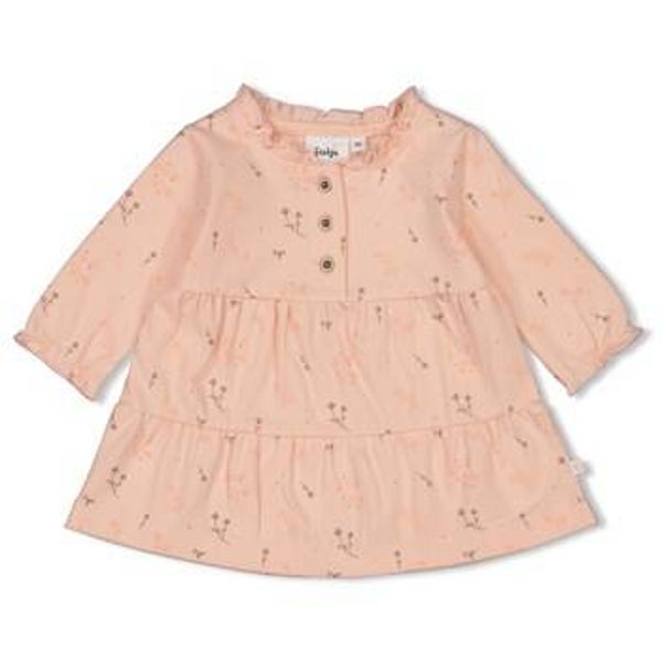 Feetje  Moonlight Flowers Jurk AOP  - l.Roze