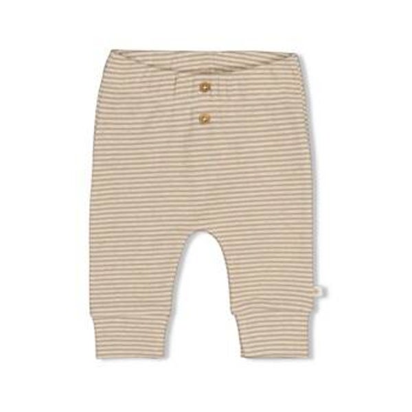 Feetje Over the Moon for You - Broek rib met streep