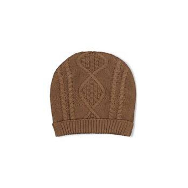 Feetje - Mutsje gebreid cable-knit - The Knits