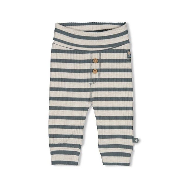 Feetje - Broek rib met streep - Beep Beep