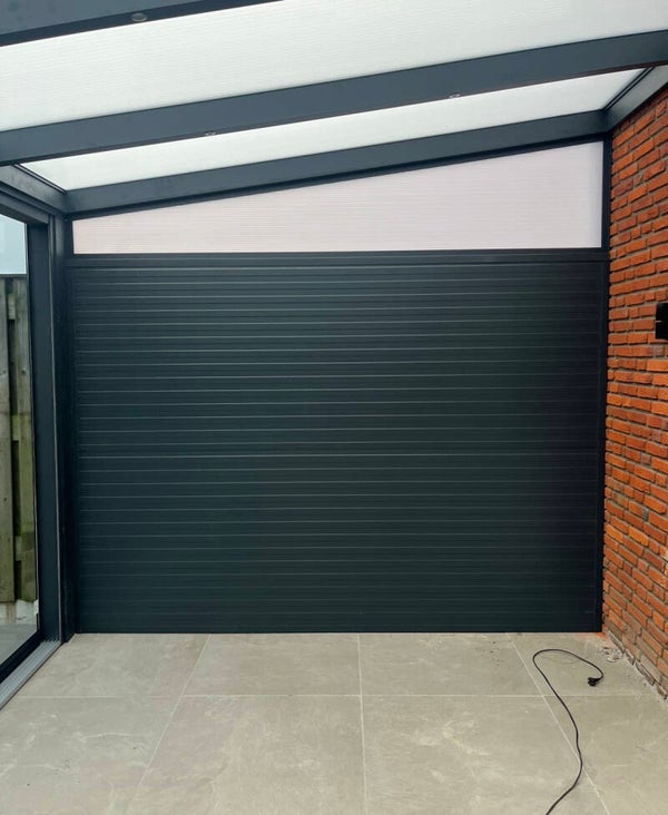 isolatie panelen + polycarbonaat spie ( meest gekozen )