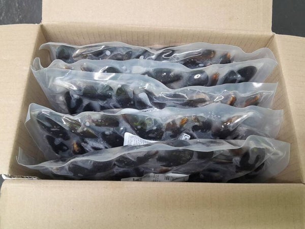 MOULES ENTIÈRES CUITES 40/60 du Chili dès cette nouvelle saison