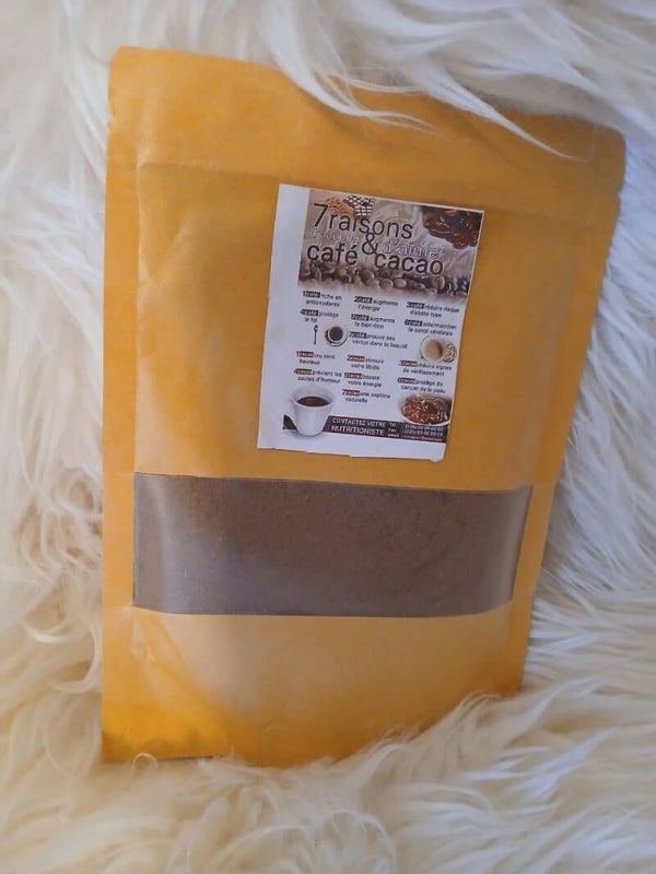 Le café au cacao aphrodisiaque BIO