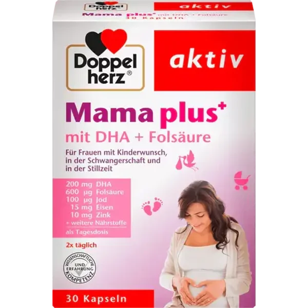 Doppelherz Mum plus, gélules 30 pièces, 38,4 g