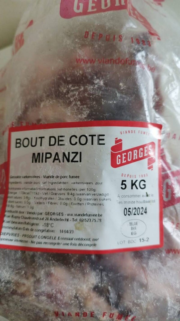 BOUT DE CÔTE Fumée - Mipanzi fumée