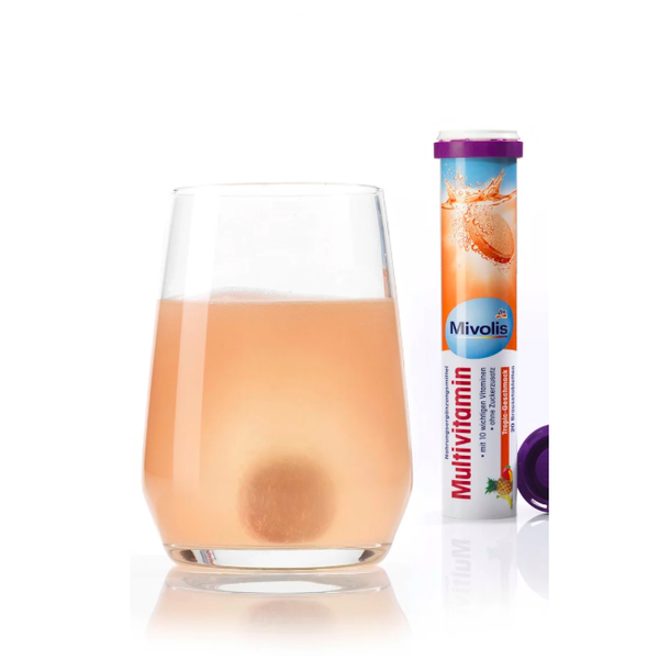 Multi vitaminés Effervescents, 20 pièces, 82 g
