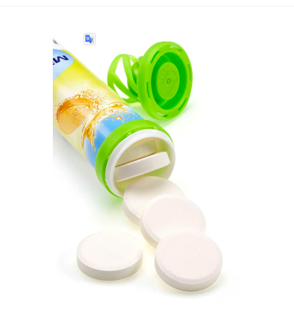 Comprimés effervescents de magnésium 20 pièces, 82 g