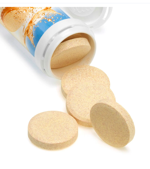 Comprimés effervescents de calcium 20 pièces, 82 g