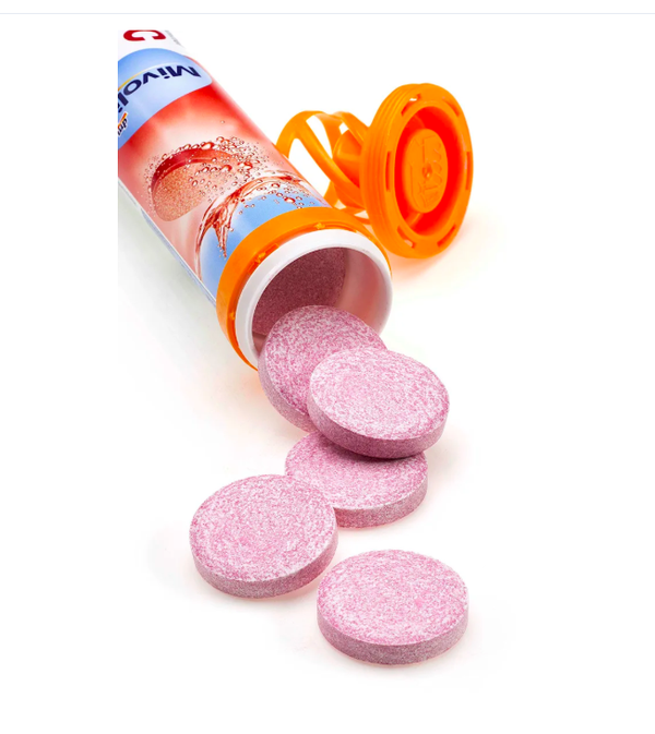 Comprimés effervescents de vitamine C, 20 pièces, 82 g