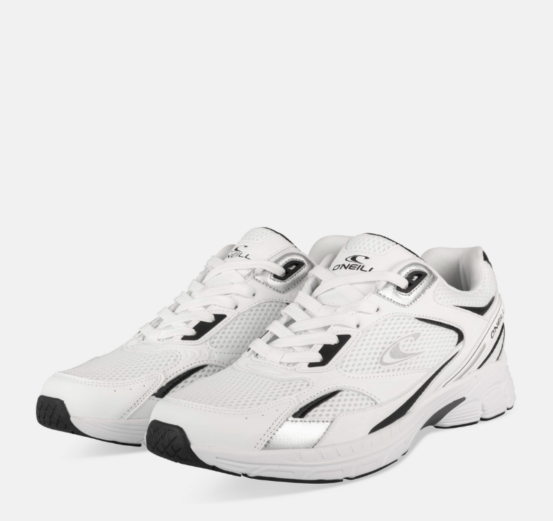 Baskets BLANC Homme motif Uni Lacets O NEILL