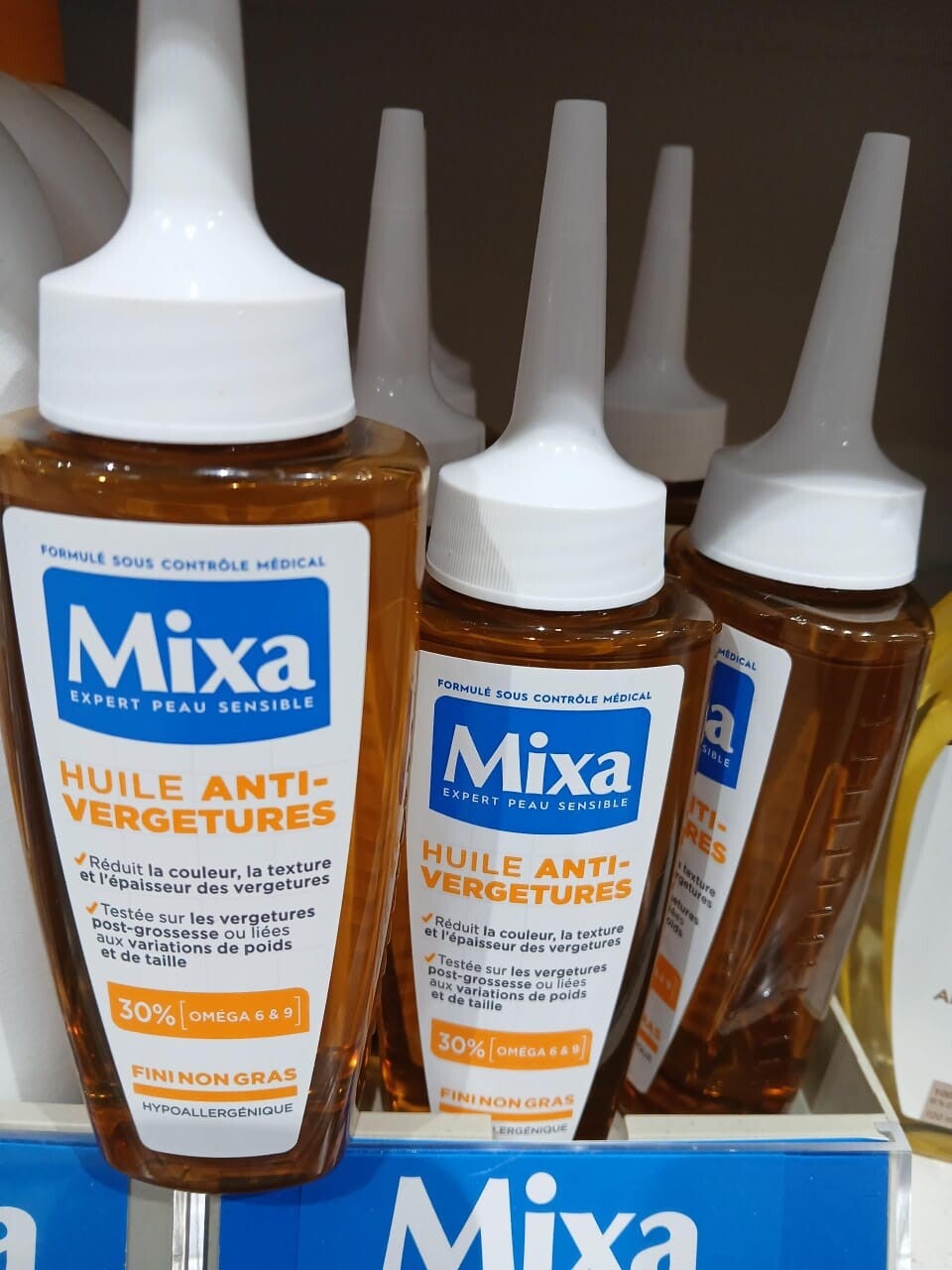 Huile MIXA Anti Vergetures 100 ml