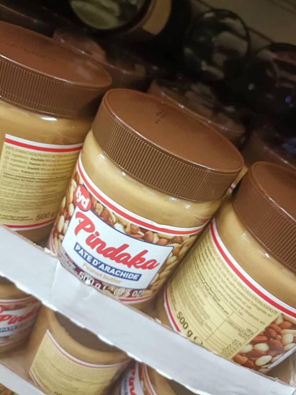 La pâte d'arachide Pindaka