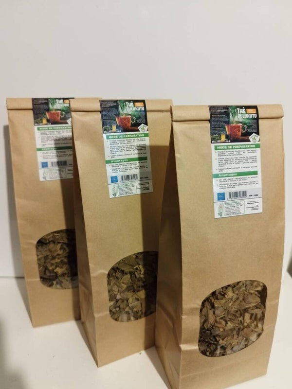 Thé Bio et détox Bulukutu - sachets de 50 gr la pièce - BIO -lippia-multiflora-moldenke-vrac-the detox africain