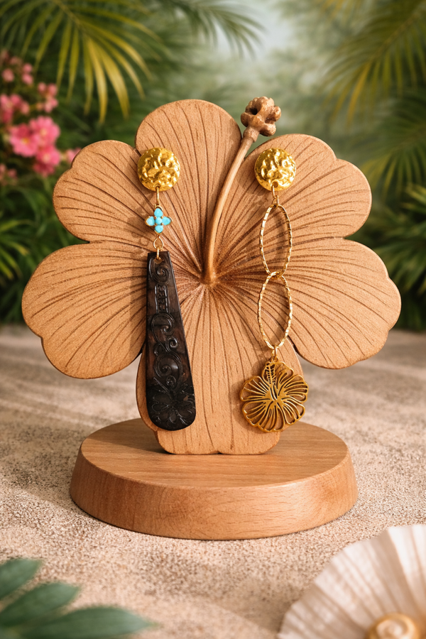 Boucles hibiscus