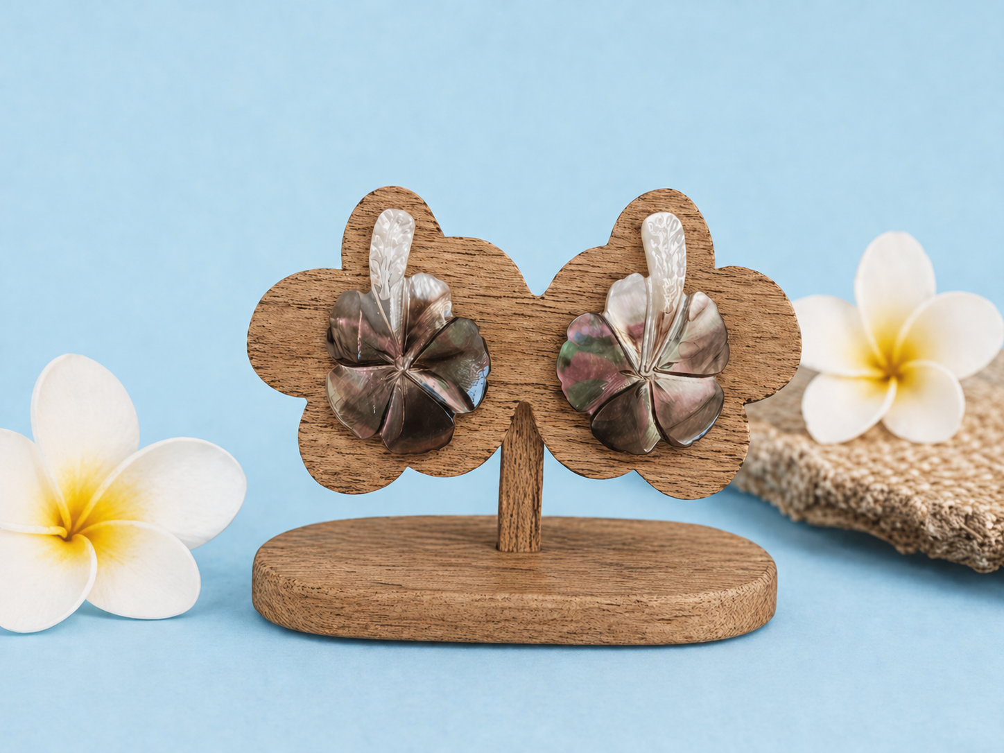Clip d'oreilles hibiscus