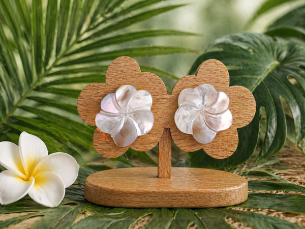 Clip d'oreille hibiscus