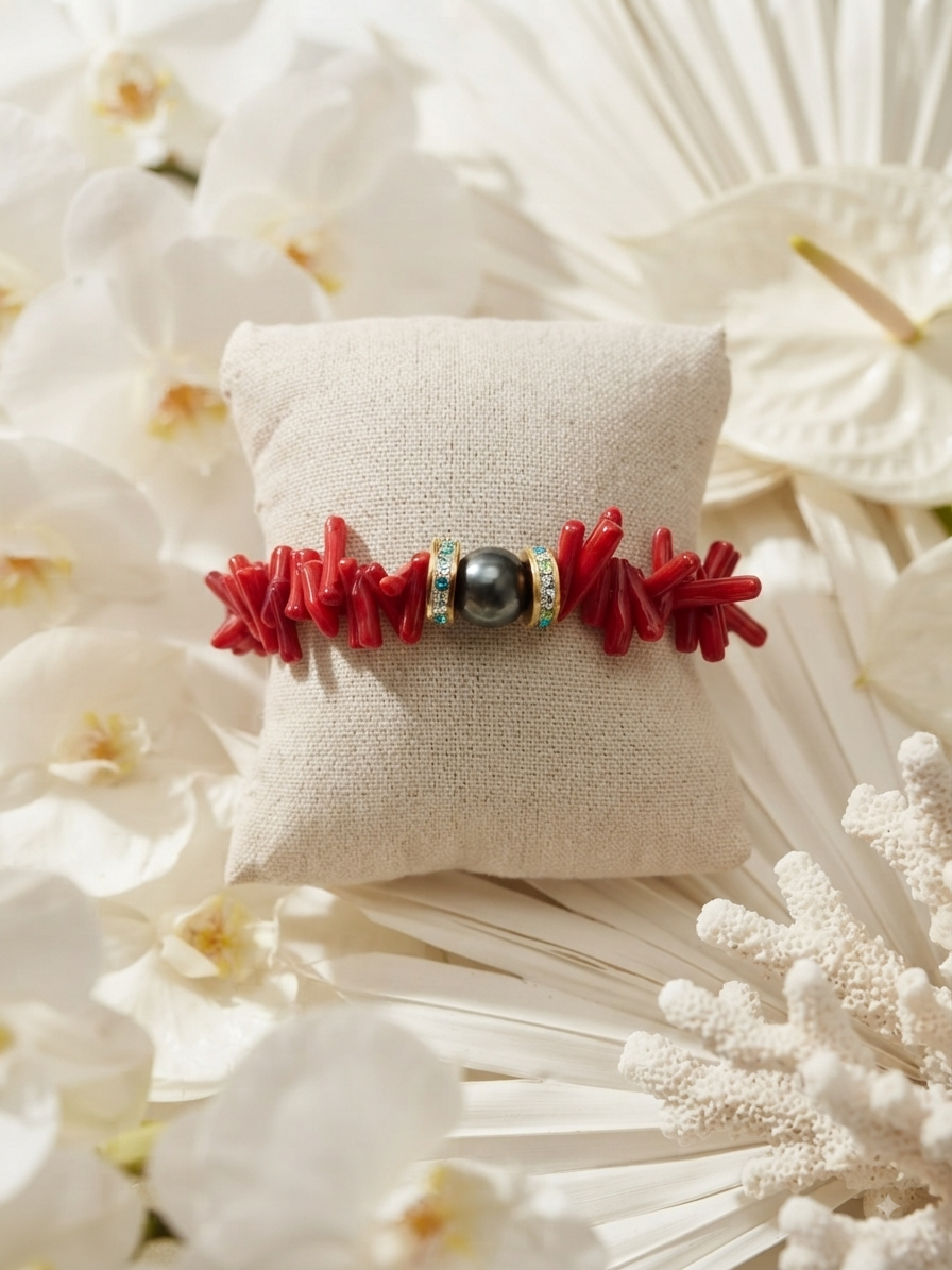 Bracelet corail