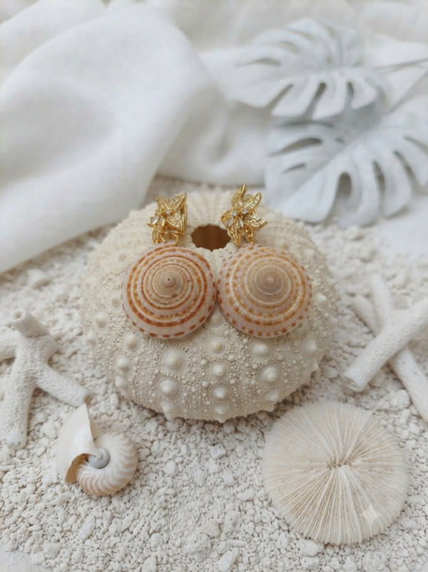 Boucles coquillages