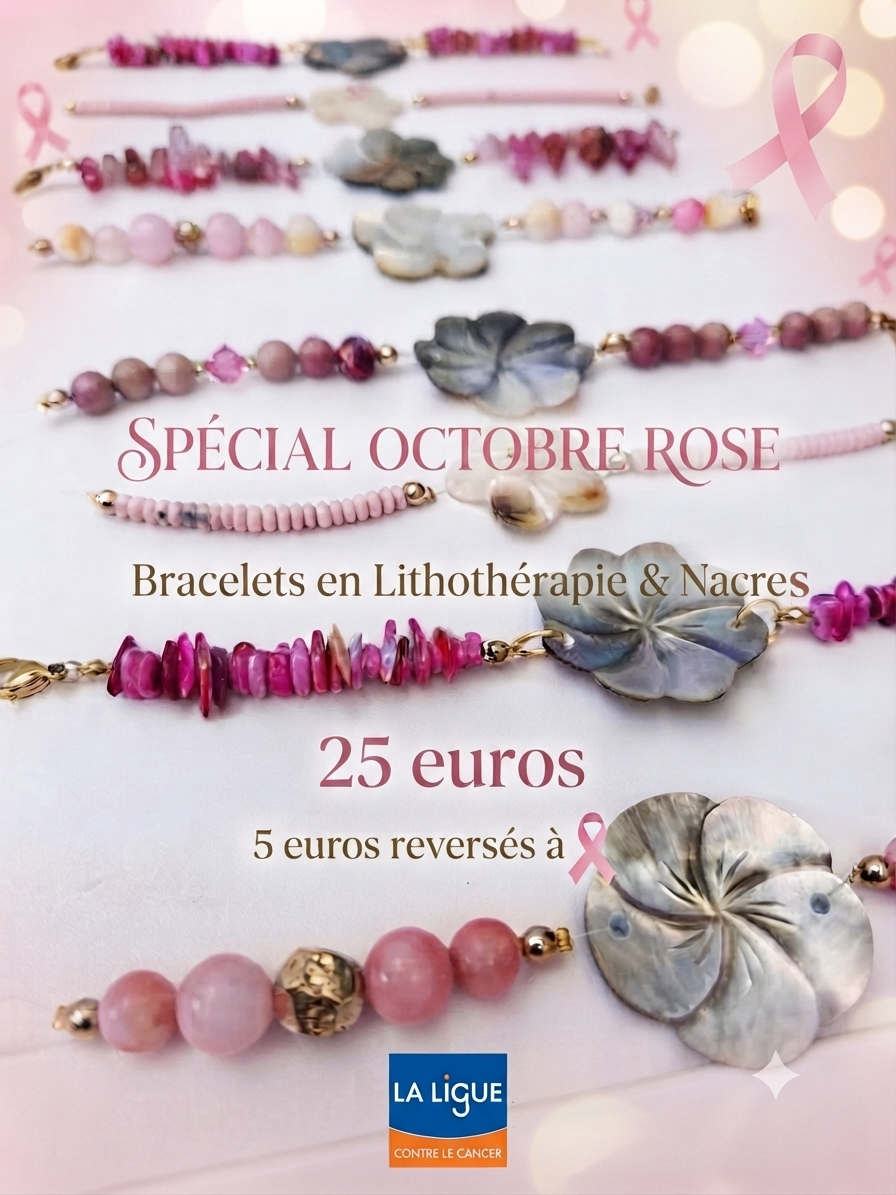Bracelet octobre rose