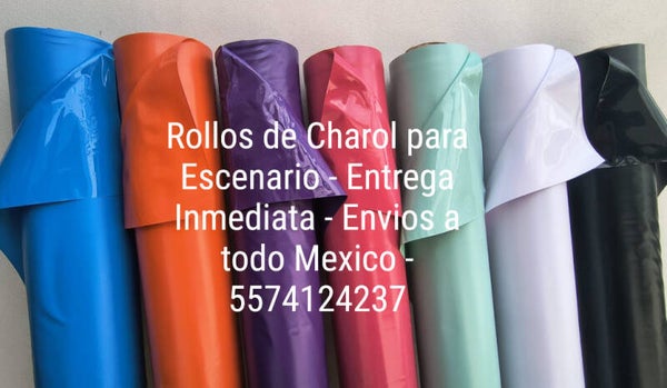 Entrega Inmediata - Rollo de Charol para Escenario