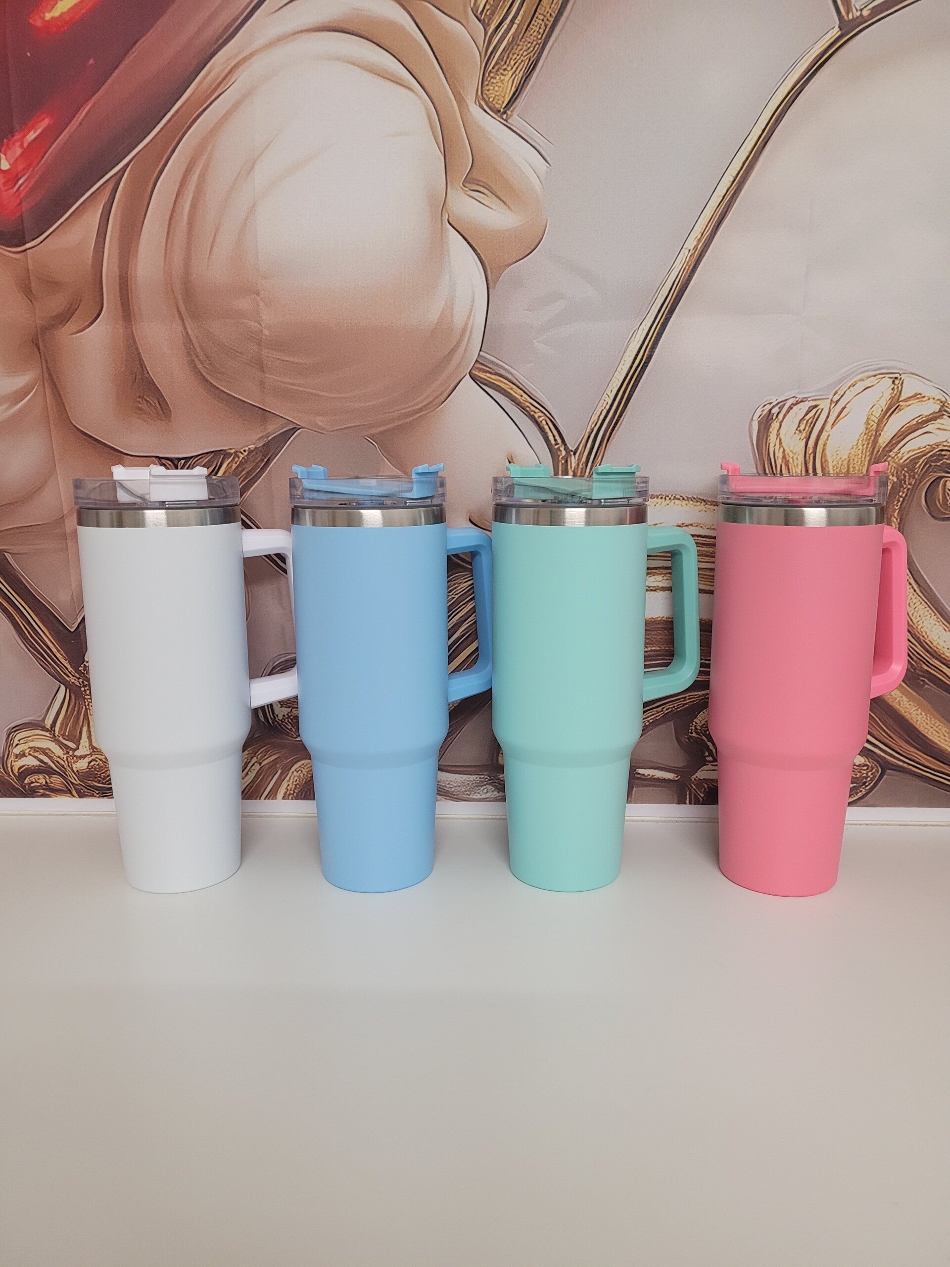 Geïsoleerde reismok 40 oz