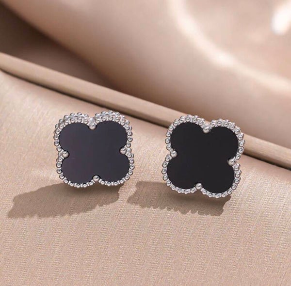 Minimalist Clover- Shaped Titanium Stainless  Steel