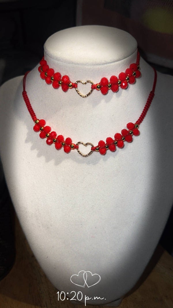 PULSERA Y GARGANTILLA