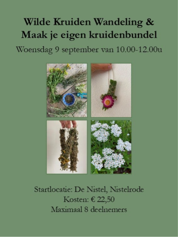 Wilde Kruiden Wandeling September