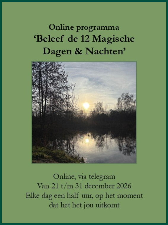 Online programma 'Beleef de 12 Magische Dagen & Nachten'