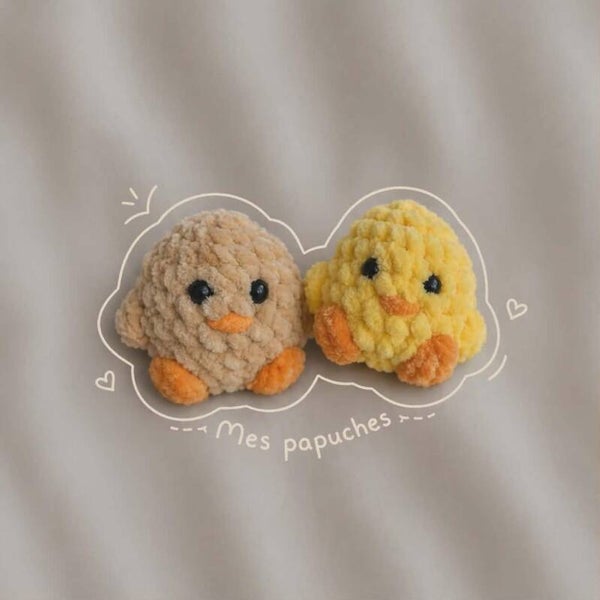 Papuche "Mini-Pious" - Porte clefs