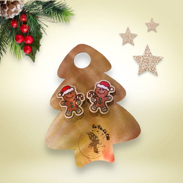 Les Puces de Noël (boucle d’oreilles)