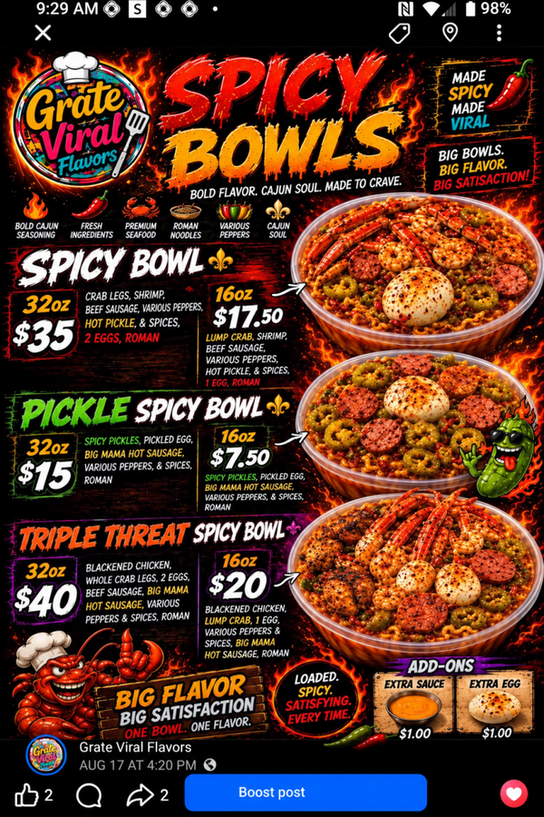 SPICY BOWLS