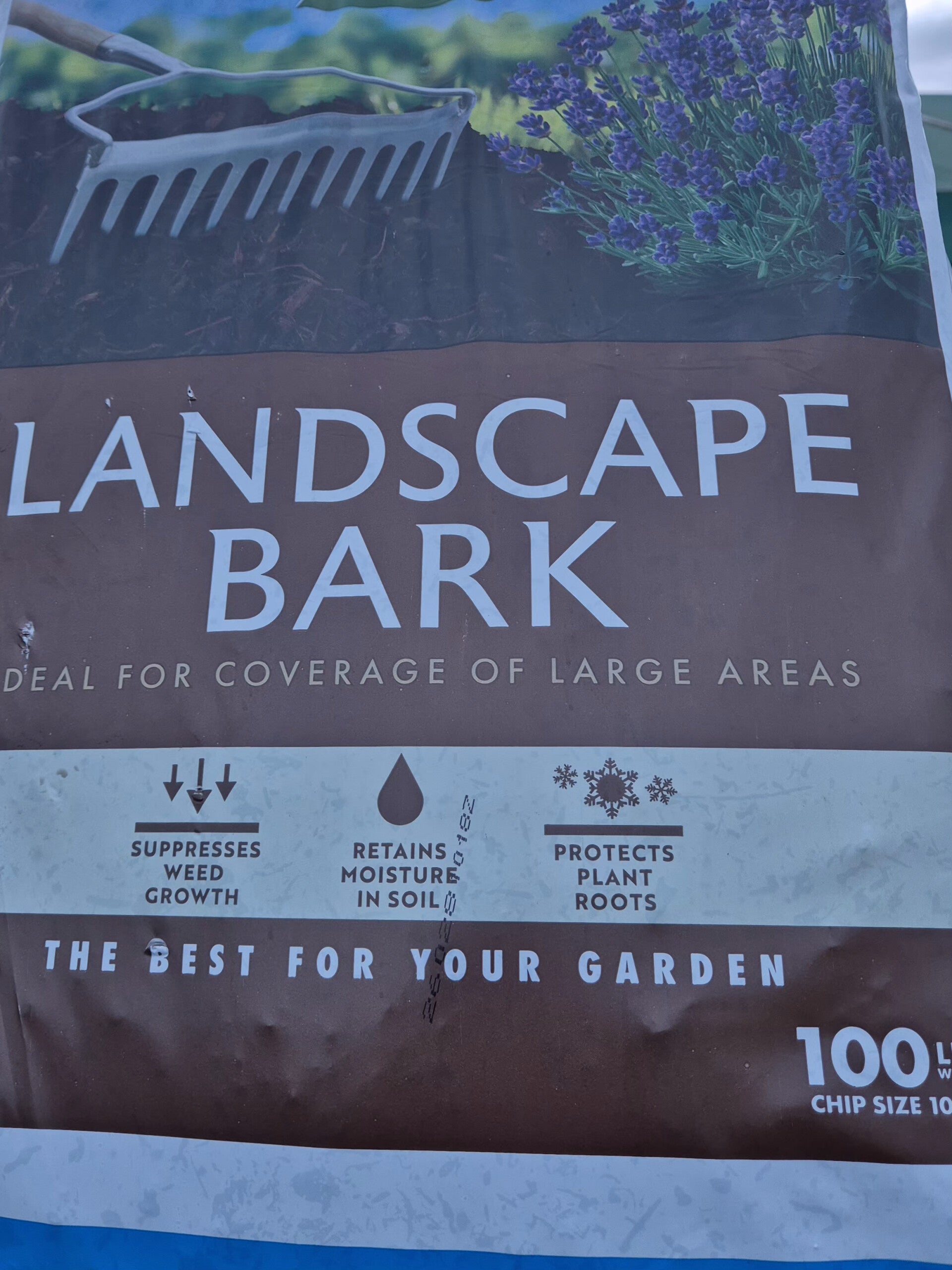LANDSCAPE BARK 100ltr BALES