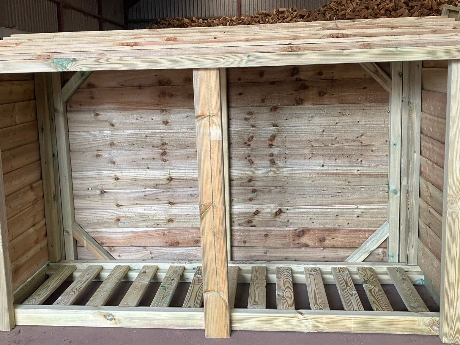 6ft x 4ft LOG STORE or 4ft x 6ft LOG STORE