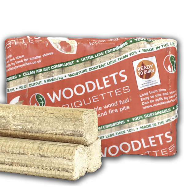 Woodlets Briquettes