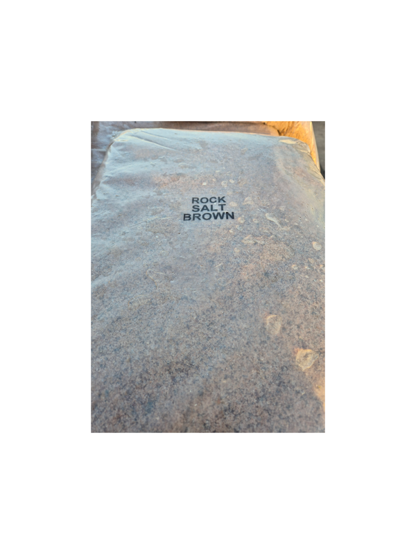 BROWN ROCK SALT