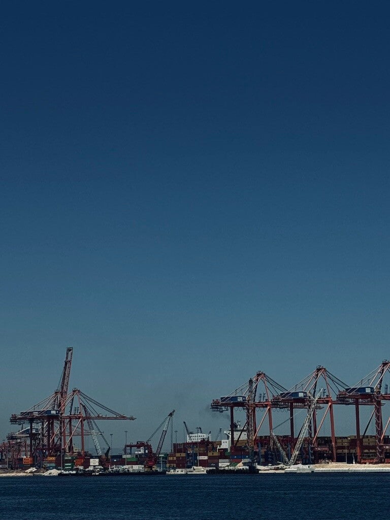 The city