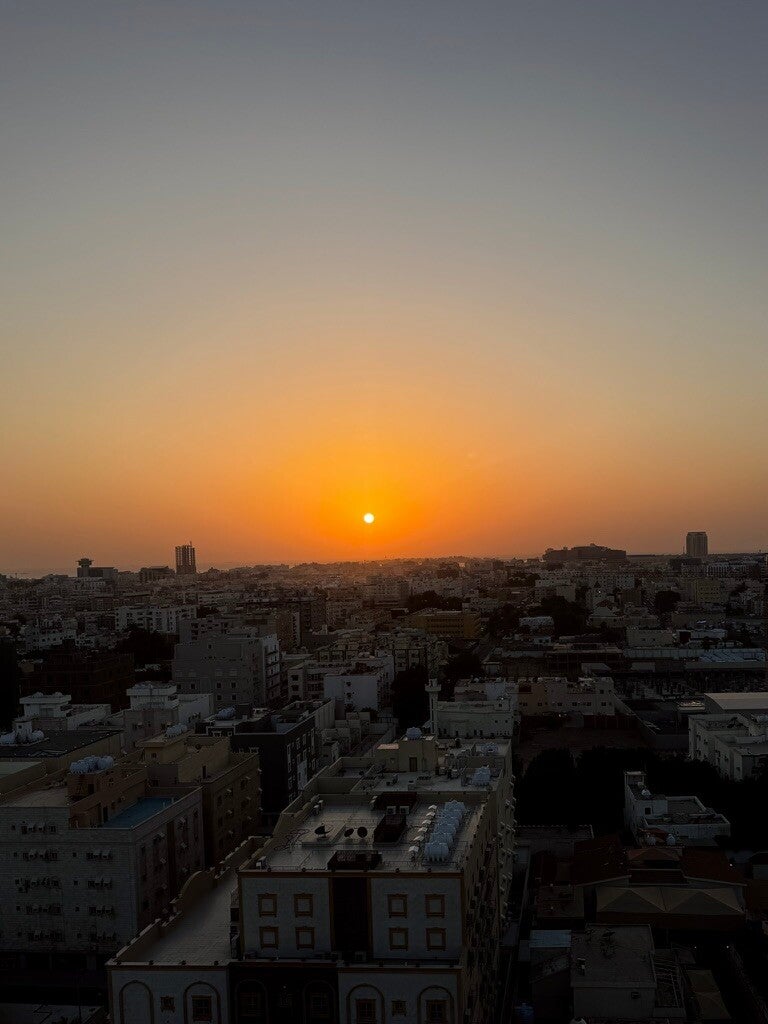 The city