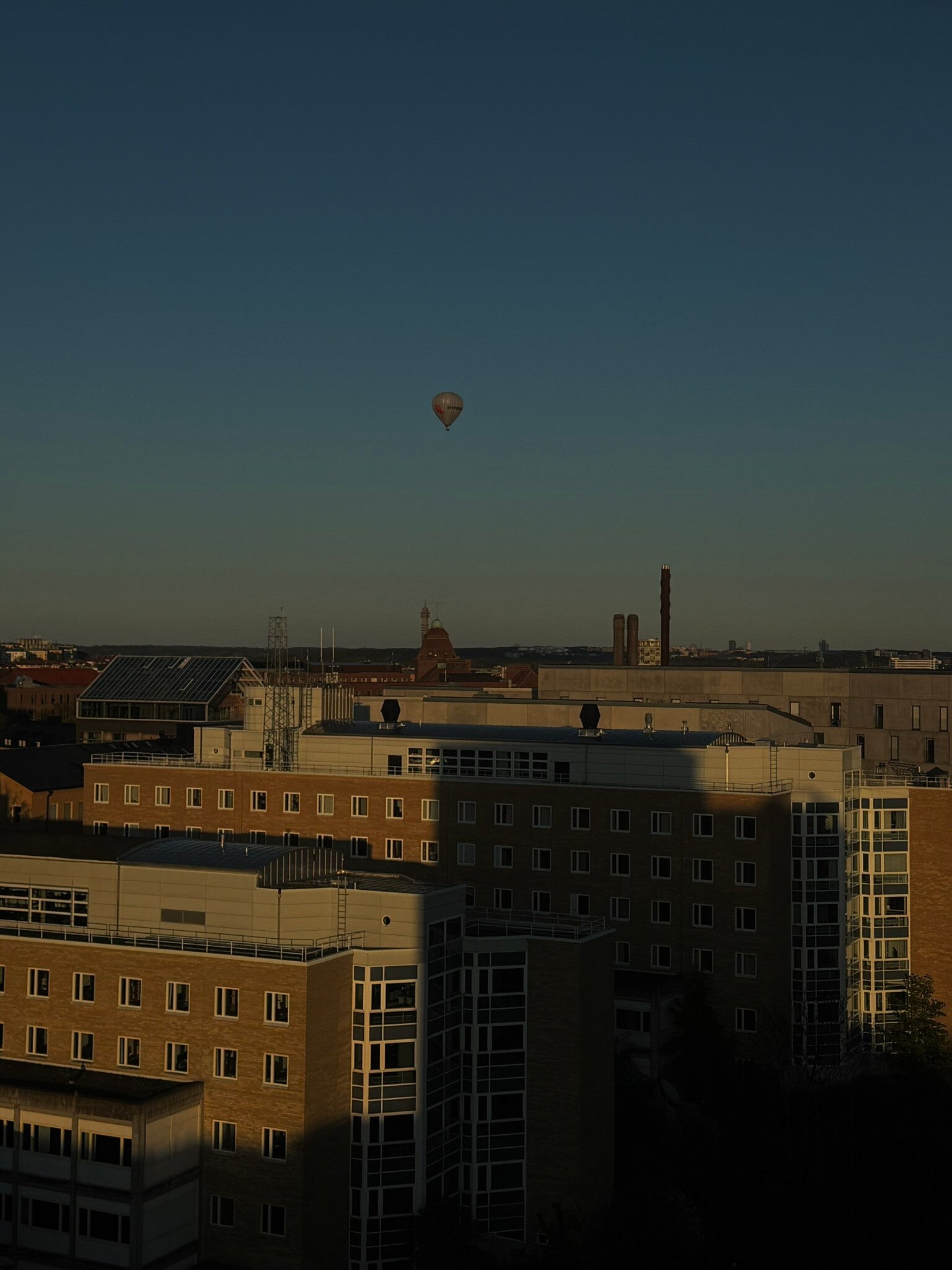 The city