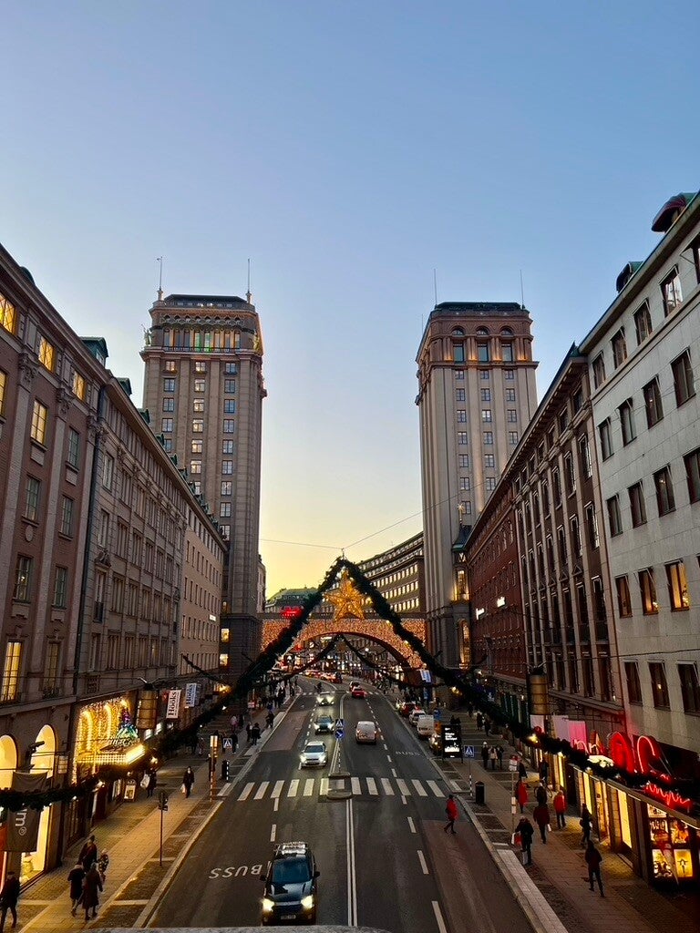 The city
