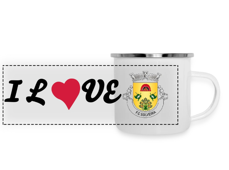 Mug panoramique émaillé