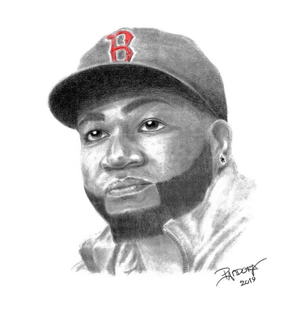 Big Papi - David Ortiz on Canvas