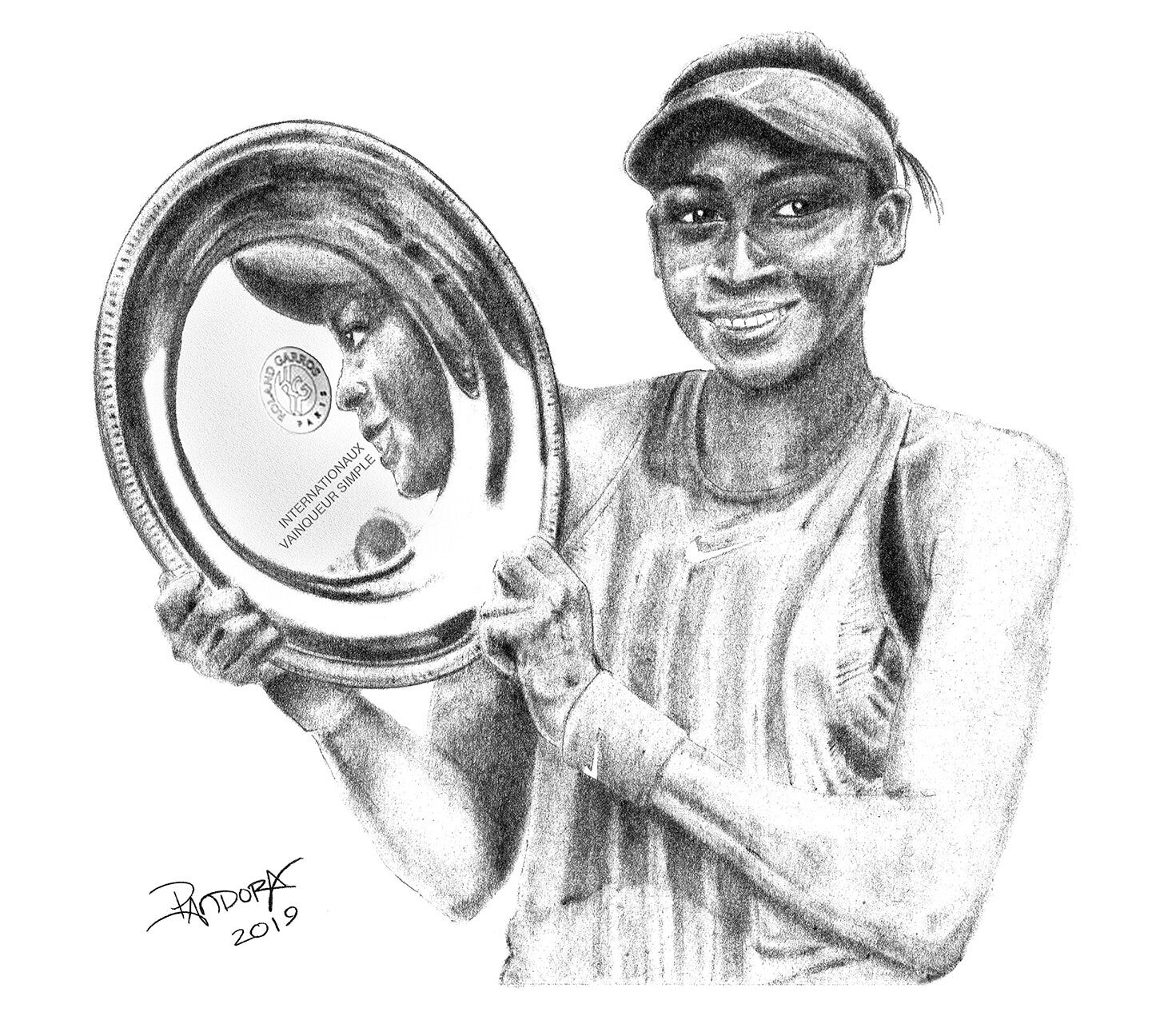 Coco Gauff on Canvas