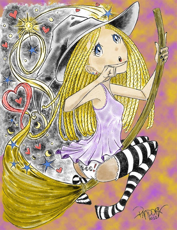 Good Witch - June on Canvas