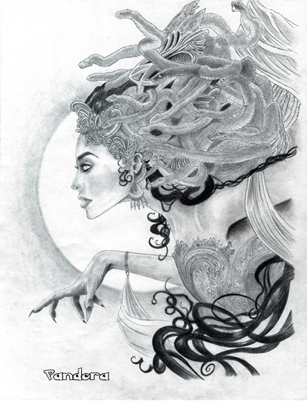 Beware the Medusa on Canvas