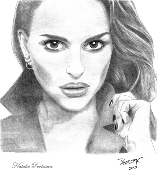Natalie Portman on Canvas 2