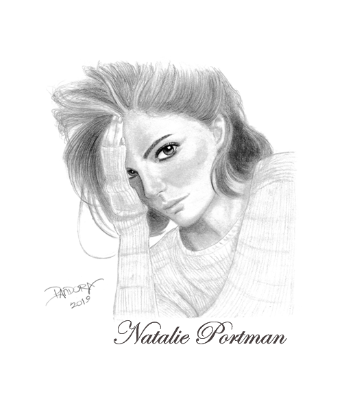 Natalie Portman on Canvas