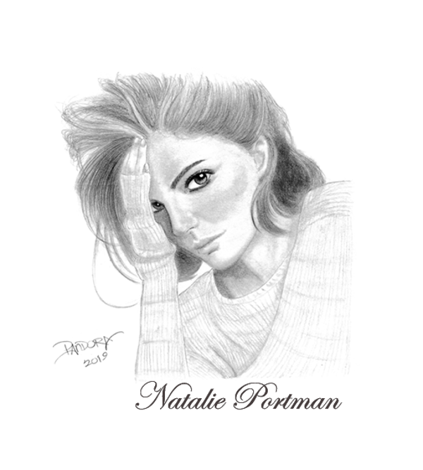 Natalie Portman on Canvas