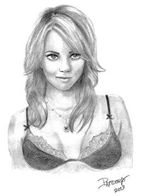 Penny from Big Bang by Pandora on Canvas